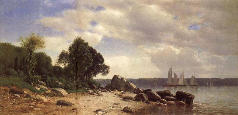 Colman Samuel Blick auf den Hudson oil painting picture